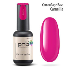 Камуфлююча каучукова база /фуксія/ /UV/LED Camouflage Base Camellia Fuchsia PNB/